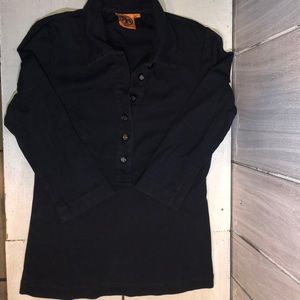 3/4 navy pole with silver buttons